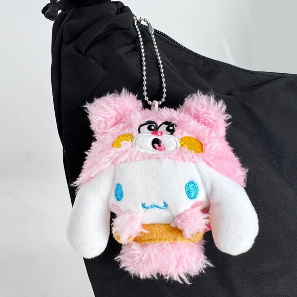 Sanrio X Skater Bento Box Cinnamoroll Plush Mascot Keychain - Picture 3 of 3